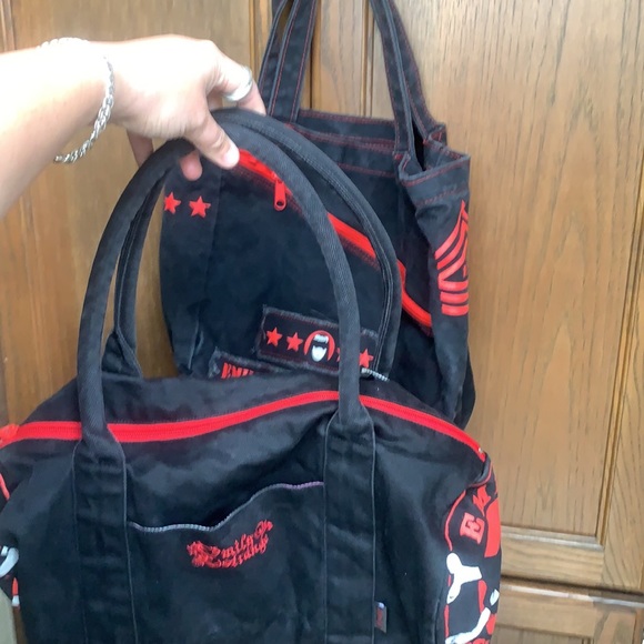 ♥️RARE Emily the strange bags DOUBLE TROUBLE 🖤 - Picture 2 of 14